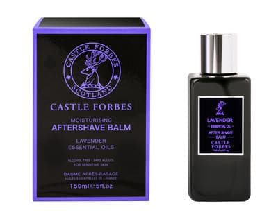 Castle Forbes Lavender Essential Oil Aftershave Balm (5oz)